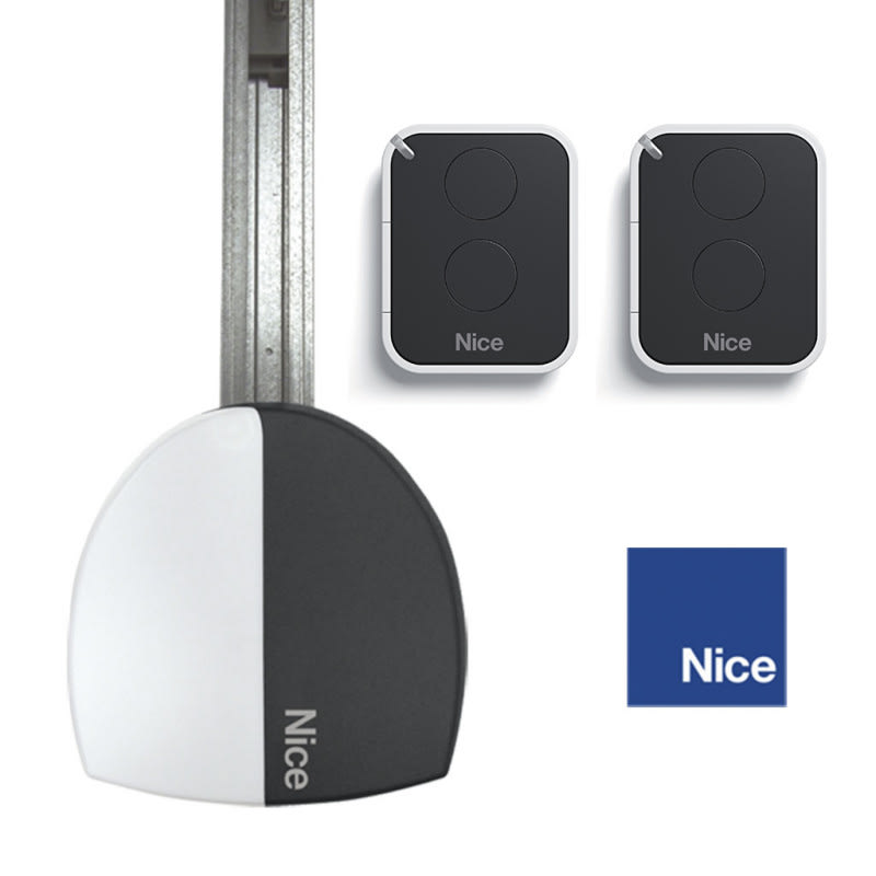 Nice - Kit Porte Sec./Basc.SPIDO600+ rail chaîne SR16C + 2 ON2E