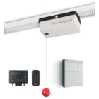 Nice - Kit HISPEED porte sectionnelle 10,5m2 et basculante 11,5m2 - 650N sans rail