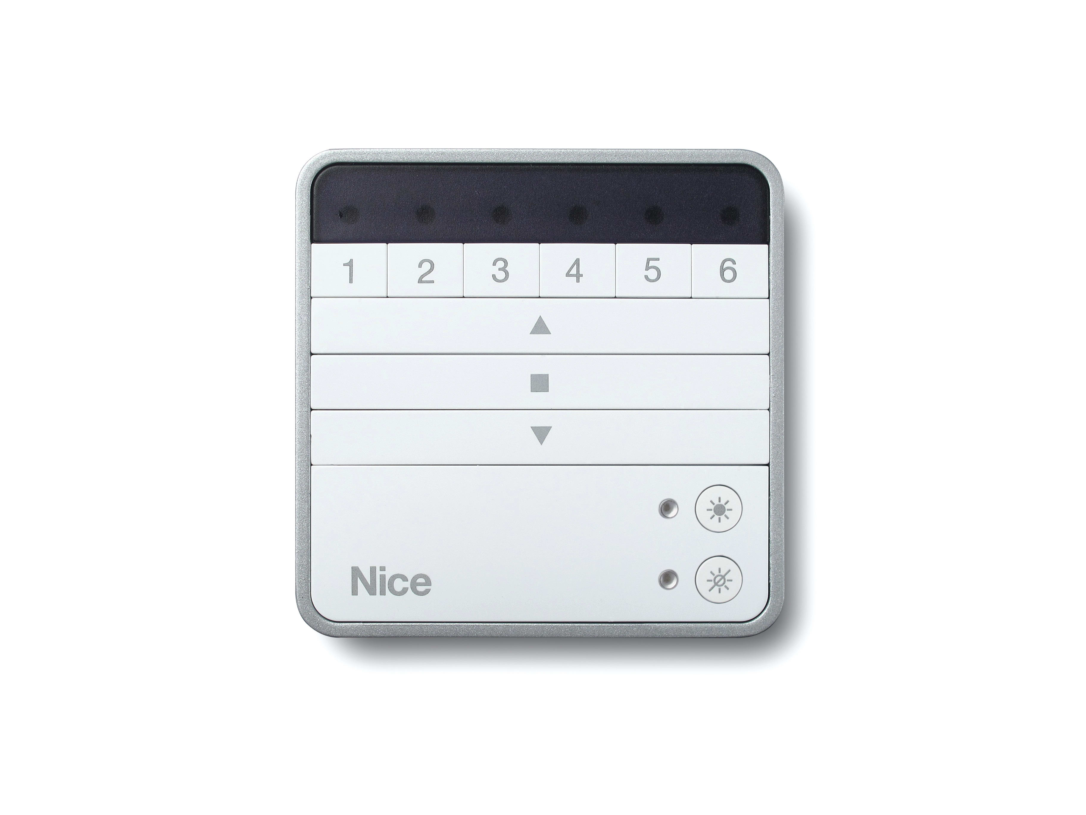 Nice - Emetteur mural, Era-W, 6 groupes, on/off soleil