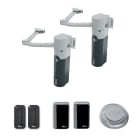 Nice - Kit 2 moteurs à bras portail battant 1.8m/vantail 24V, bidirectionnel