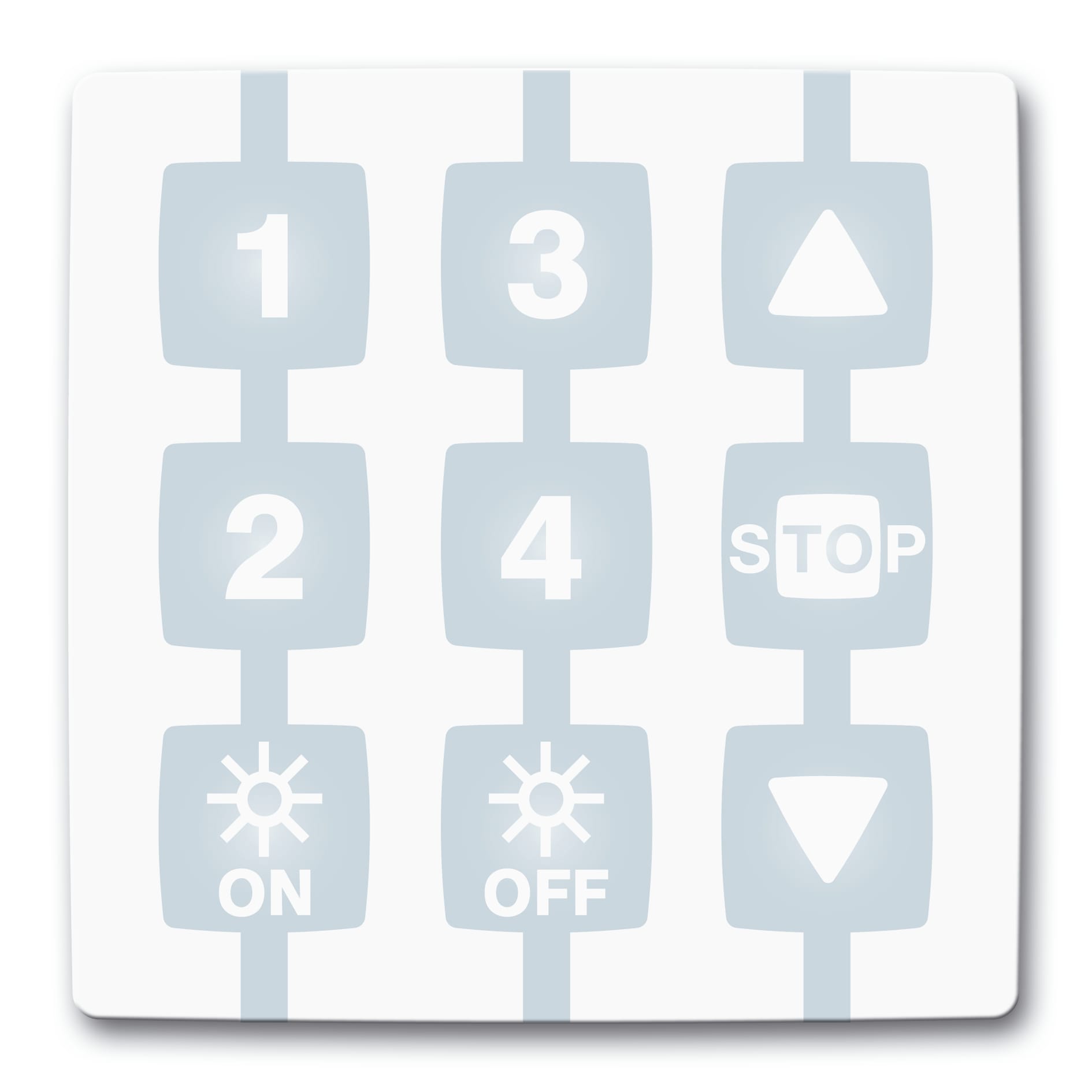 Nice - Module de commande de 4 groupes, on/off soleil