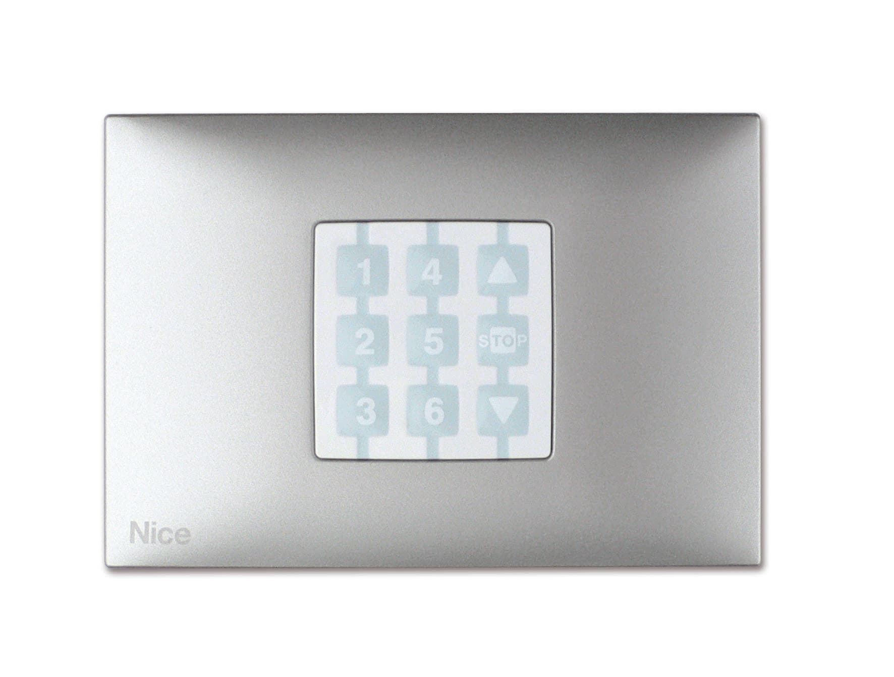 Nice - Plaque murale Opla _ rectangulaire, aluminium