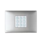 Nice - Plaque murale Opla _ rectangulaire, aluminium