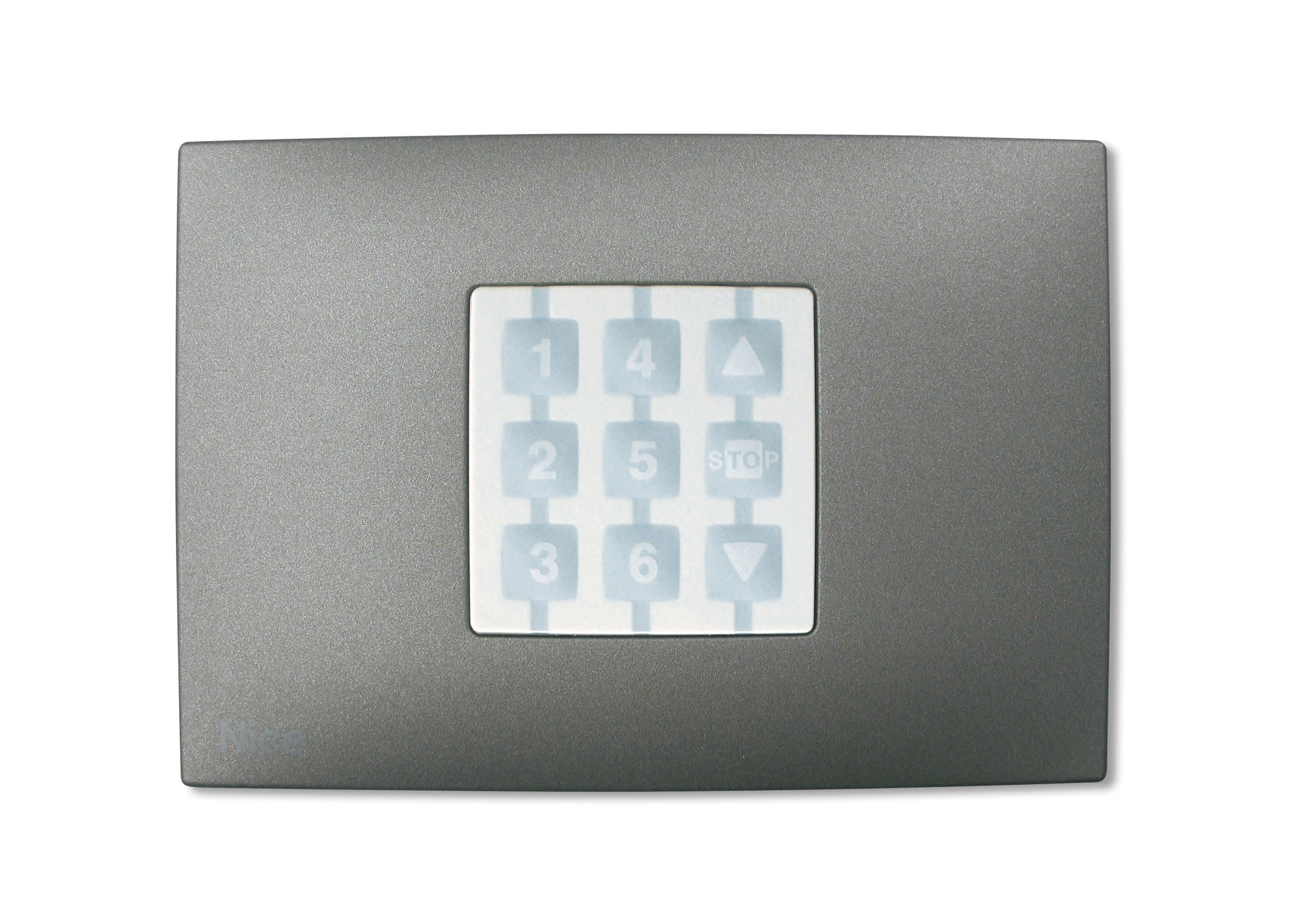 Nice - Plaque murale Opla _ rectangulaire, anthracite