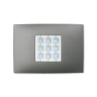 Nice - Plaque murale Opla _ rectangulaire, anthracite