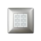 Nice - Plaque murale Opla _ carrée, aluminium