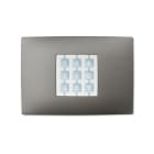 Nice - Plaque murale Opla _ rectangulaire, anthracite