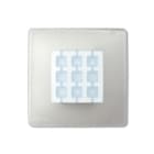 Nice - Plaque murale Opla_ carrée, neutre transparent