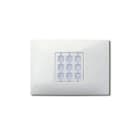 Nice - Plaque murale Opla _ rectangulaire, blanche