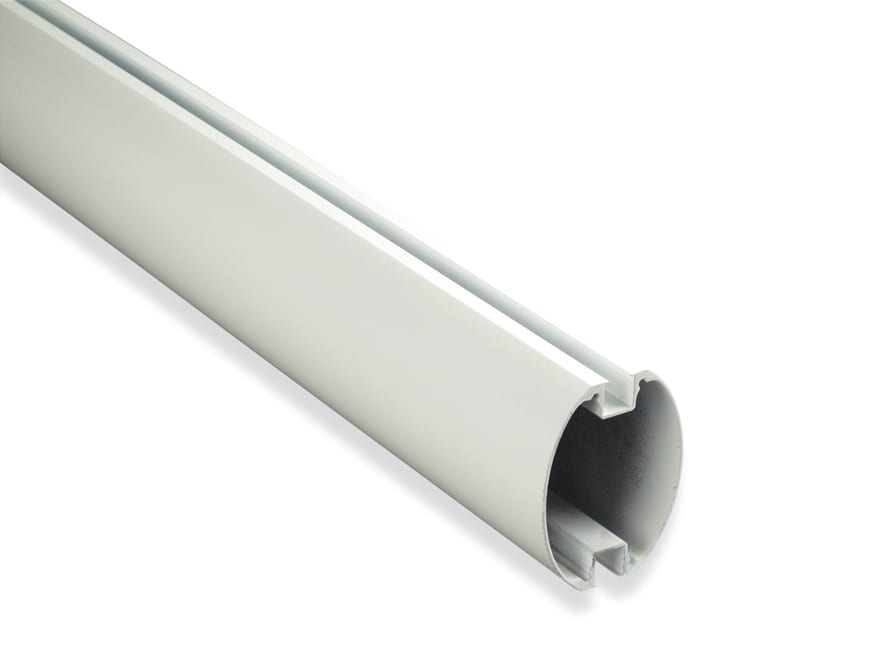 Nice - Lisse blanche en aluminium 69x92x4150 mm