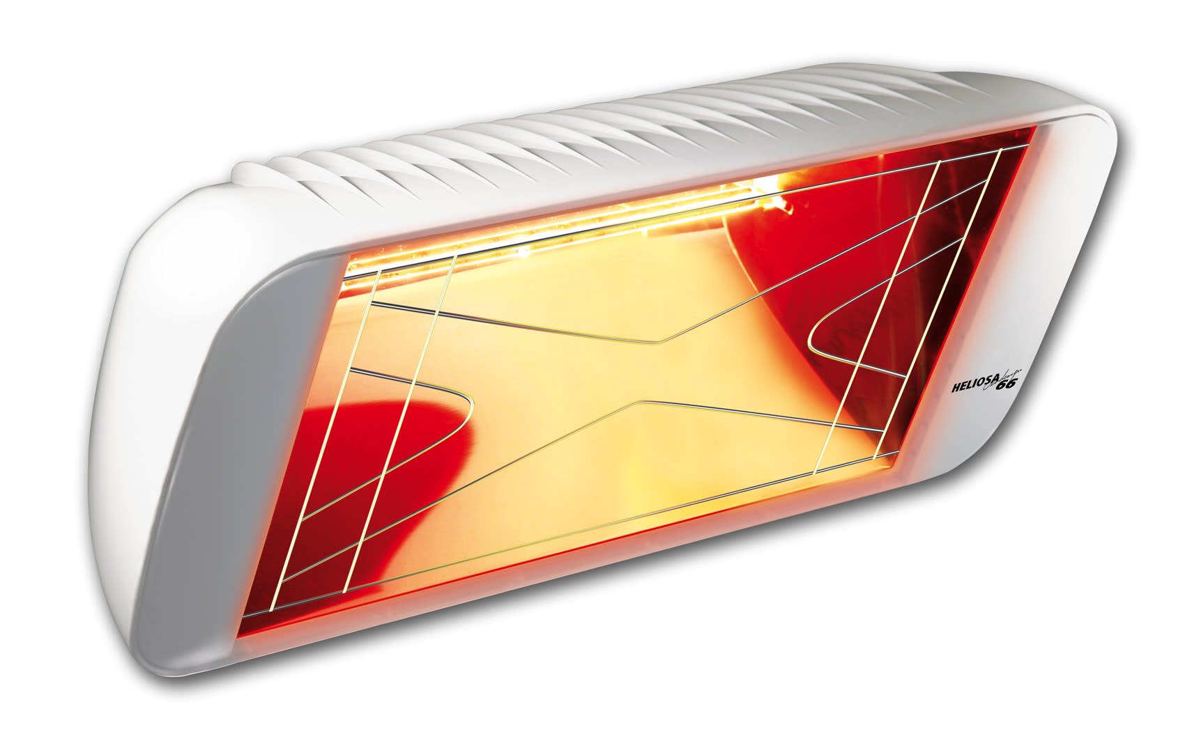 Star Progetti - Chauffage IRC Heliosa66 2000 Watts - fixation pied mobile - blanc carrara