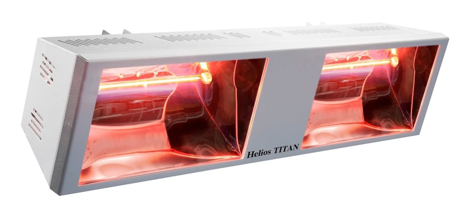 Star Progetti - Chauffage IRC db.horizontal 4000 Watts - fix.murale-plafond - blanc RAL 9016