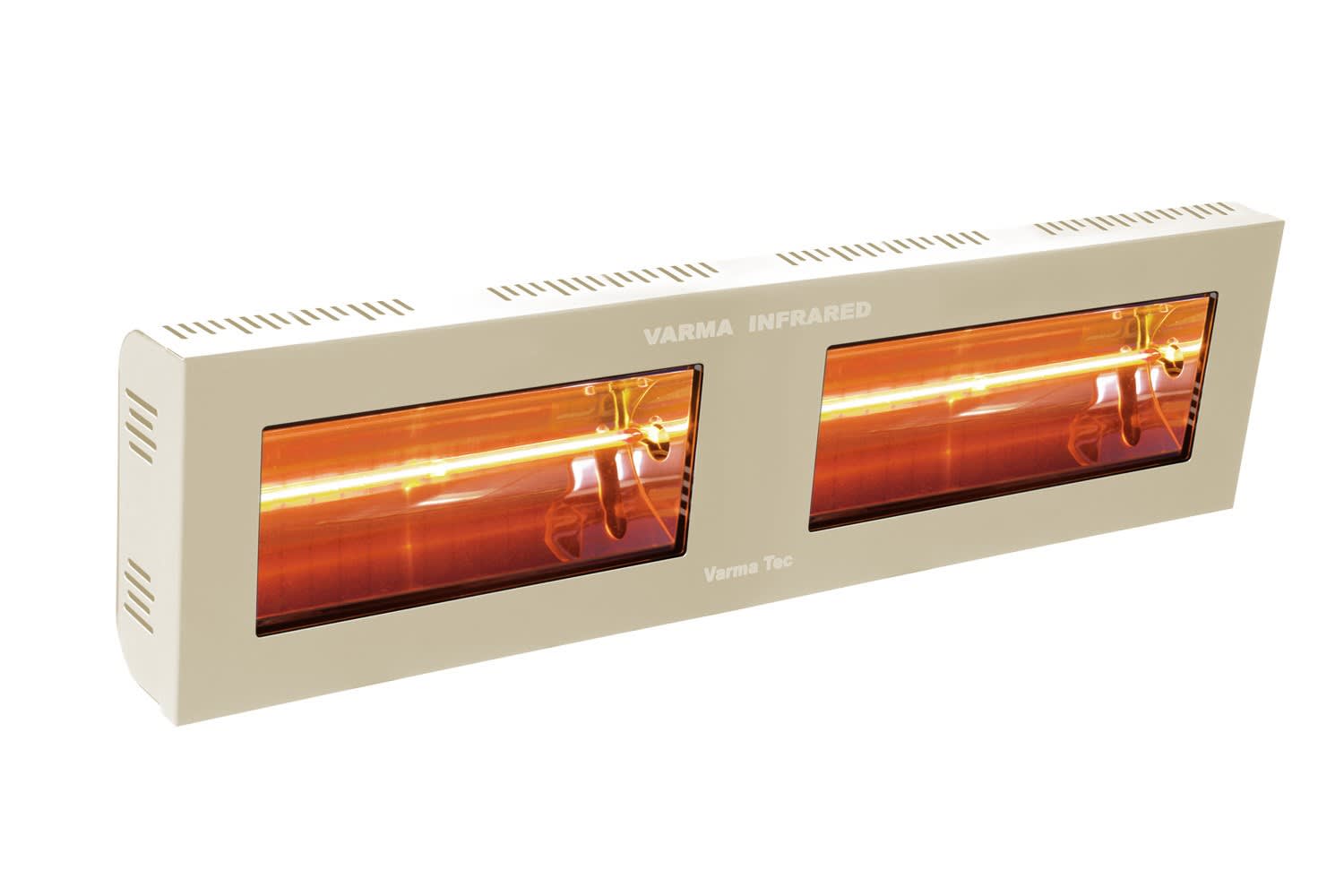Star Progetti - Chauffage IRC double horizontal 4000 Watts - fixation murale-plafond - creme
