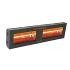 Star Progetti - Chauffage IRC double horizontal 3000 Watts - fixation murale-plafond - fer forge