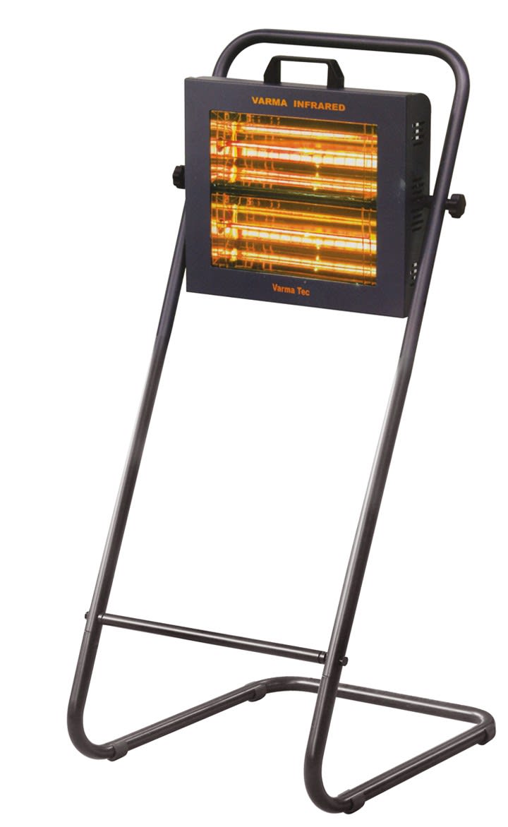 Star Progetti - Chauffage IRC 3000 Watts - support au sol - orientable - fer forge