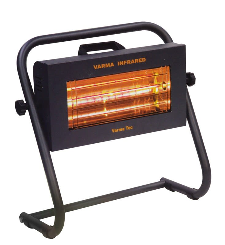 Star Progetti - Chauffage IRC 1500 Watts - support au sol - orientable - fer forge