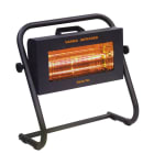 Star Progetti - Chauffage IRC 1500 Watts - support au sol - orientable - fer forge