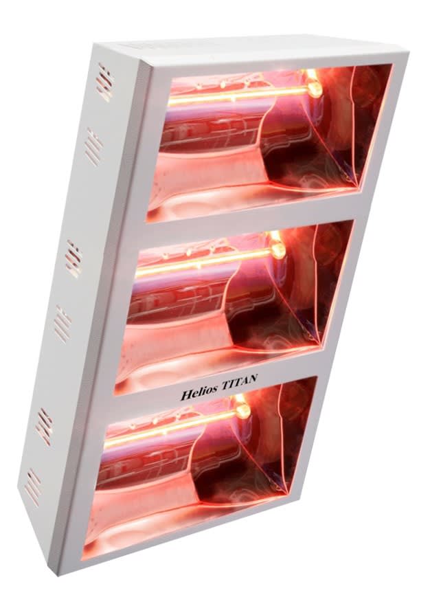 Star Progetti - Chauffage IRC t.vertical 4500 W - Mono-Tri - fix.murale-plafond - blanc RAL 9016
