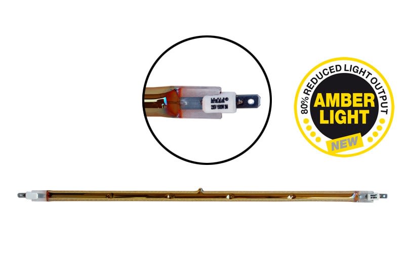 Star Progetti - Lampe Amberlight Infracalor FASTON M 1500 Watts IPX5