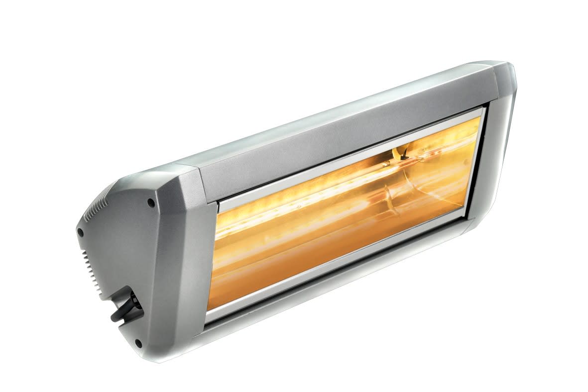 Star Progetti - Chauffage IRC Heliosa 9 2200 Watts - Amberlight - Silver