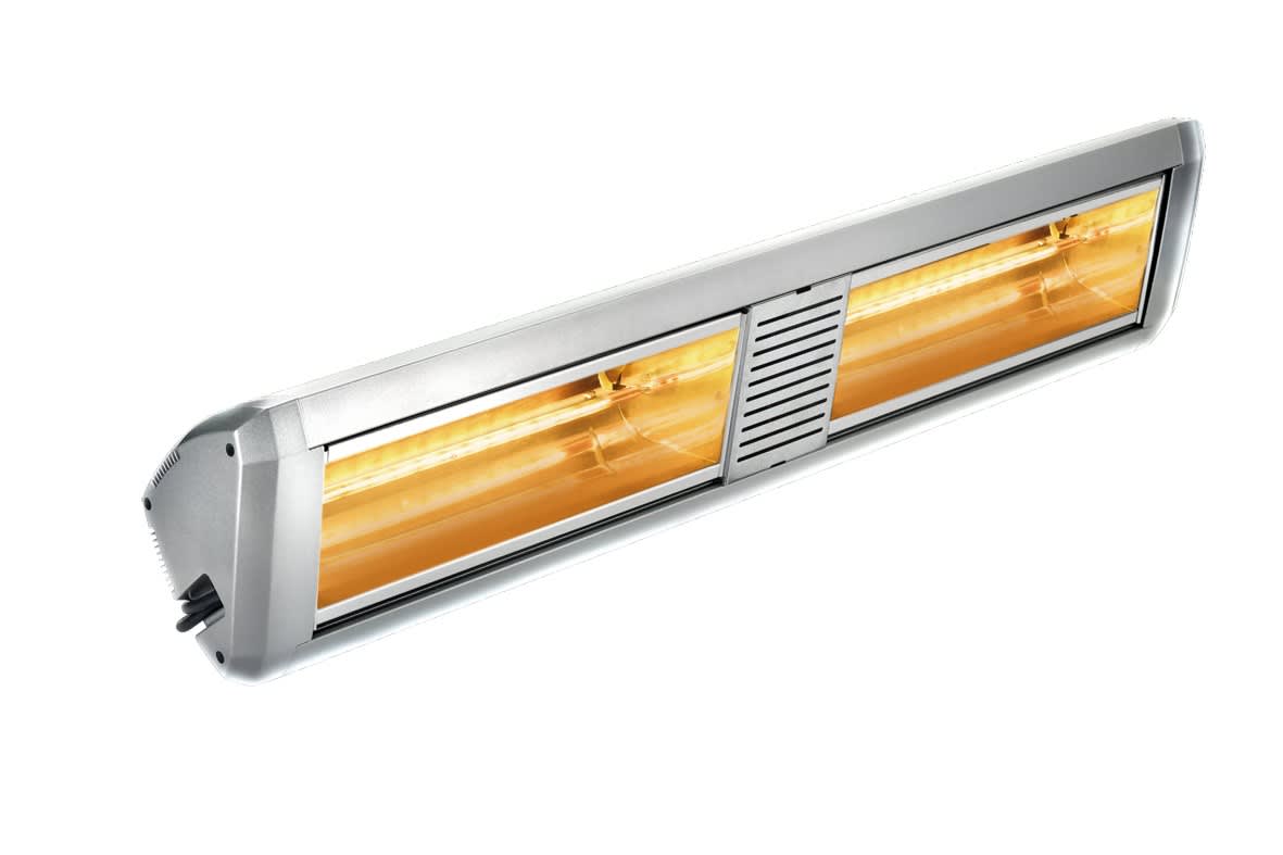 Star Progetti - Chauffage IRC Heliosa 99 4000 Watts - Amberlight - Silver