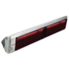 Star Progetti - Chauffage IRC Heliosa 99.3 4000 W - Bluetooth - Verre White Screen - Amberlight