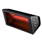 Star Progetti - Chauffage IRC IRC Helios Radiant Black 2000 Watts - mural - fer forge