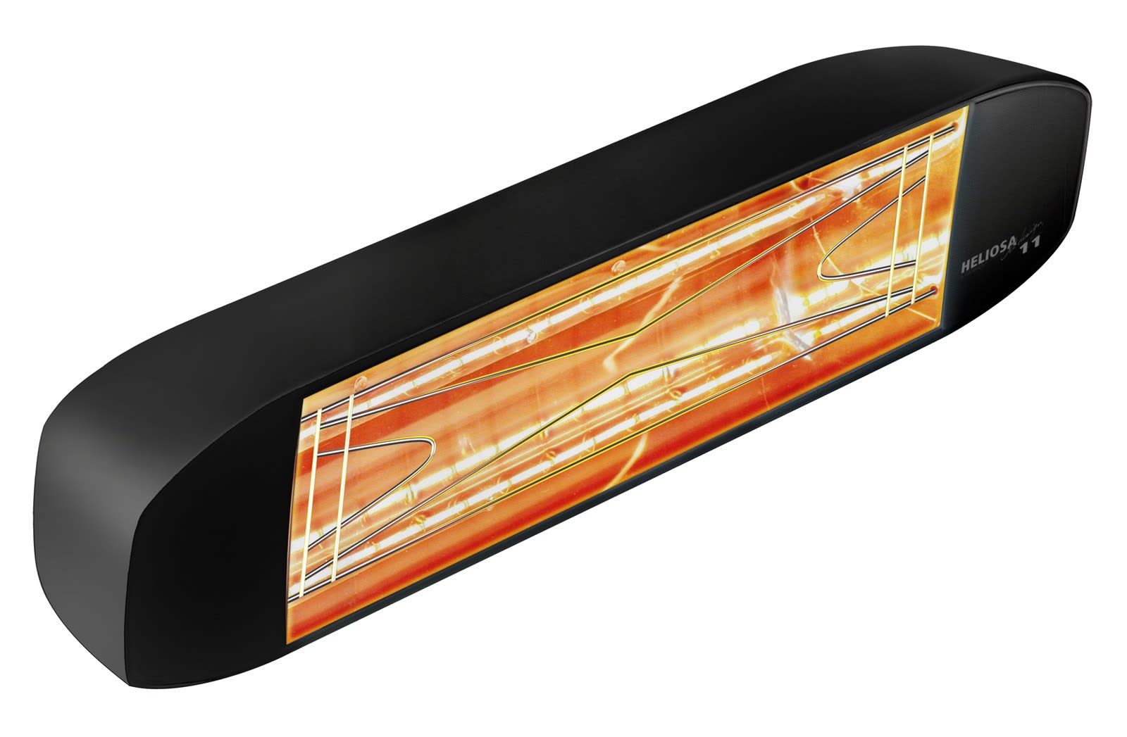 Star Progetti - Chauffage IRC Heliosa11 2000 W - fix.murale-pied mob - Amberlight - f.forge