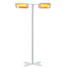 Star Progetti - Chauffage IRC 3000 Watts - support HT 250 cm - flexibles orientables - Blanc