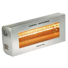 Star Progetti - Chauffage infrarouge court 2000 Watts pour mur ou pied mobile - inox