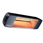 Star Progetti - Chauffage infrarouge court 2000 Watts Varma 304. Noir optique