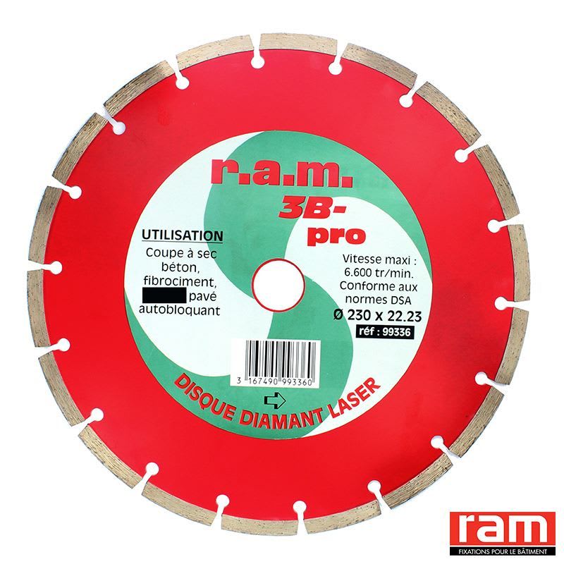 Ram - MODULE DISQUES DIAMANT 230