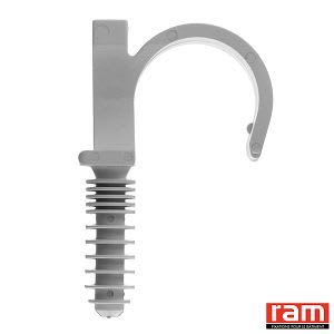 Ram - SEAU 100 RAMCLIP GRIS SIMPLE 28 mm