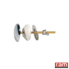 Ram - CACHE TROU LAVABO LAITON CROME