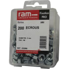 Ram - 100 ECROUS HU AZ D.8