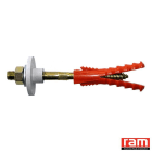 Ram - FIX LAVABO 10x140Rond.Norm.épaulem.