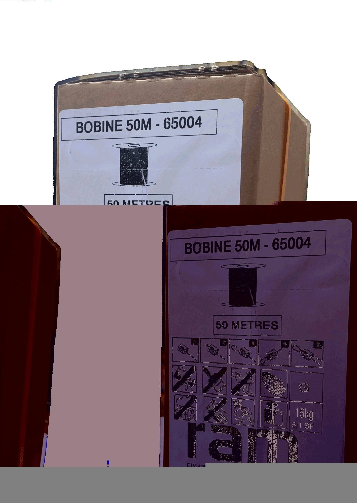 Ram - BOBINE 50M - 1,2mm/15kg