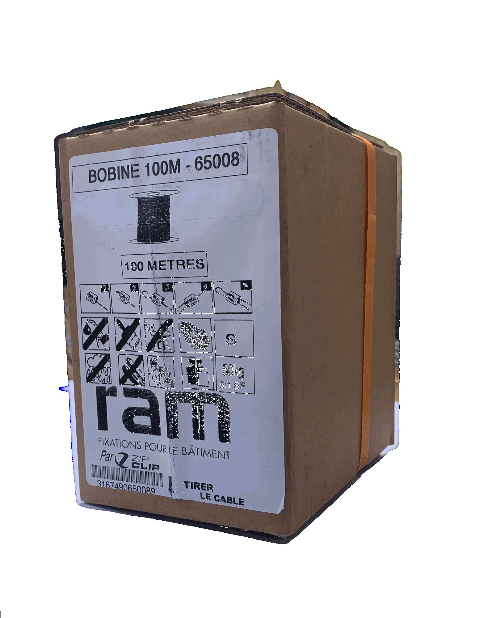 Ram - BOBINE 100M - 2mm/50kg