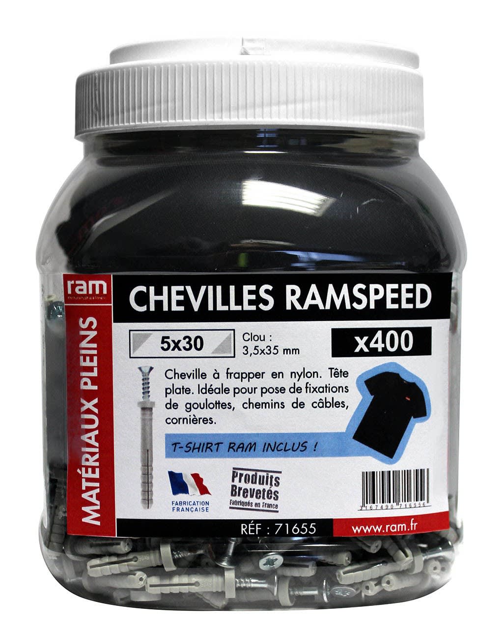Ram - BIDON 250 RAMSPEED 6X40 + TS