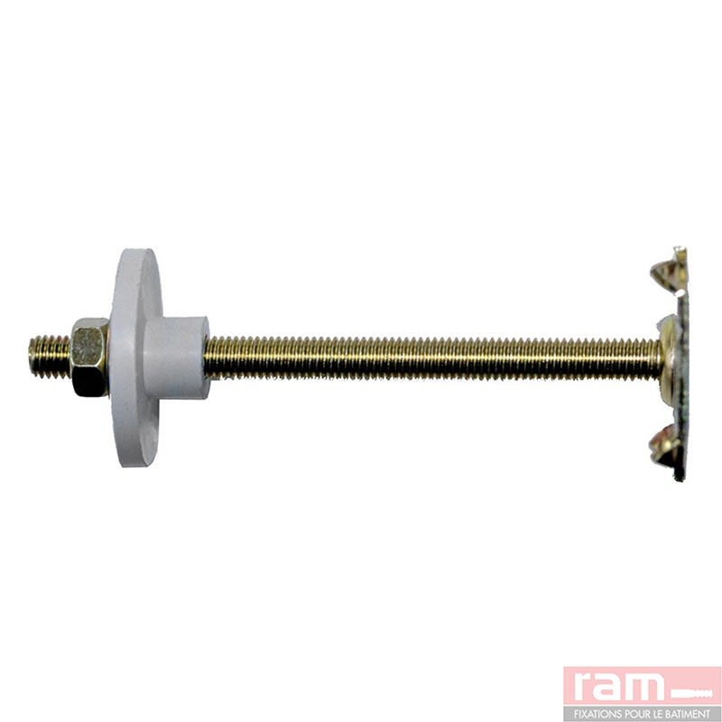 Ram - FIX LAVABO 10x110pcPlaq.soud.ecrouN