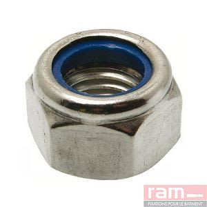 Ram - B 200 ECROUS INOX HEX IND D8
