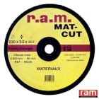 Ram - DISQUE TRONC. MATER MAT-CUT 230