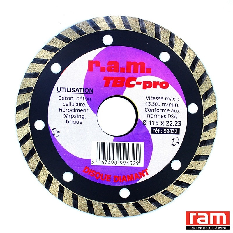 Ram - DISQUE DIAMANT J.CR TBC-PRO 230