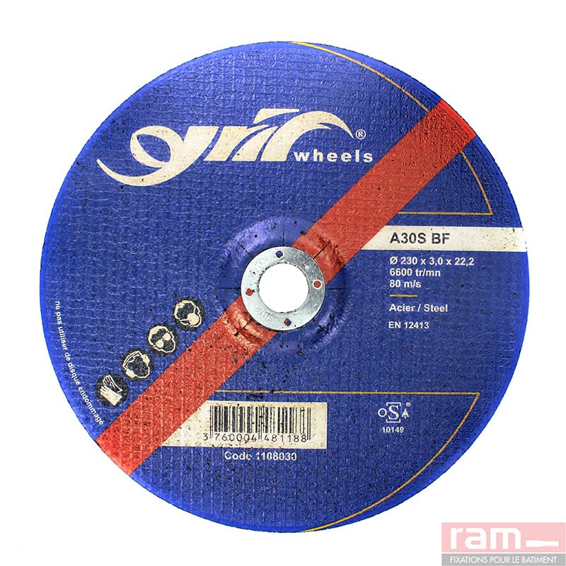 Ram - DISQUE EBARB. METX IRON-SHV 125