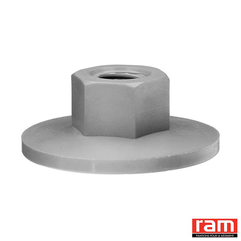 Ram - BTE 100 ECROUS NYLON S/EP 10mm.