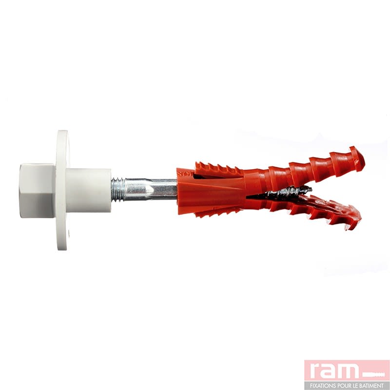 Ram - FIX LAVABO 10x120 pp EcrousNylon