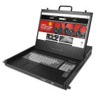 Lindy - Terminal LCD 17" Full HD, HDMI, DisplayPort & VGA - US Layout