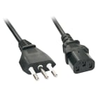 Lindy - Câble secteur IT vers C13, 2m