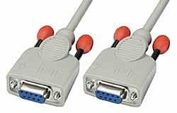 Lindy - Câble Nullmodem Sub-D9 F/F 3m