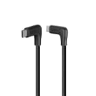 Lindy - Câble USB 3.2 Type C de 1m, 2 x 90° à angle droit, 10Gbps, 60W PD